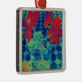 Bougainville-Image Ornament Aus Metall (Rechts)