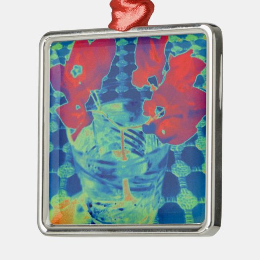 Bougainville-Image Ornament Aus Metall (Links)