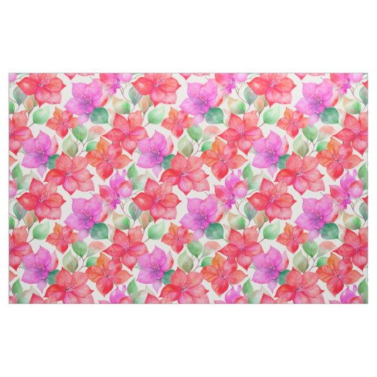 Bougainvillea aloha-Muster Stoff (Fat Quarter (45,7 x 55,9 cm))
