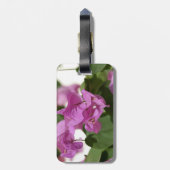 Bougainvillea Bag Tag Gepäckanhänger (Rückseite vertikal)