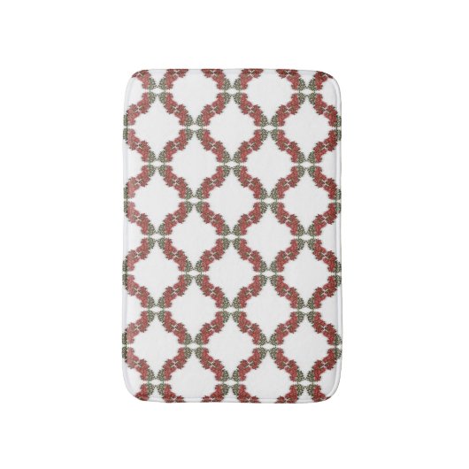 Bougainvillea Bath Mat Badematte (Vorderseite Vertikal)