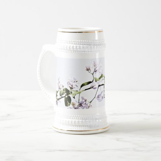 Bougainvillea Bierglas (Vorderseite Links)