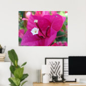 Bougainvillea Blossom Poster (Heimbüro)