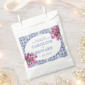 Bougainvillea Bluetile Mediterranean Wedding Geschenktütchen (Ausgeschnitten)