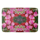 Bougainvillea Blume Badematte (Vorderseite)