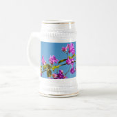 Bougainvillea-Blume Bierglas (Vorderseite Links)