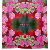 Bougainvillea Blume Duschvorhang (Vorderseite)