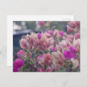 Bougainvillea-Blume Feiertagspostkarte (Vorne/Hinten)