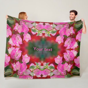 Bougainvillea Blume Fleecedecke