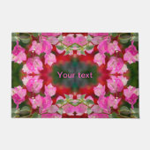 Bougainvillea Blume Fußmatte (Vorderseite)