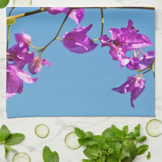 Bougainvillea-Blume Handtuch (Gefaltet)