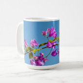 Bougainvillea-Blume Kaffeetasse (Vorderseite Links)