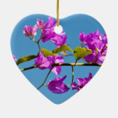 Bougainvillea-Blume Keramikornament (Hinten)