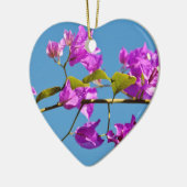 Bougainvillea-Blume Keramikornament (Links)