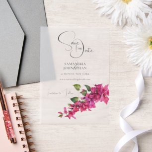 Bougainvillea Blume lila Kaskade Blumen Sommer Pergament Einladungen