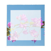 Bougainvillea-Blume Notizblock (Vorderseite)