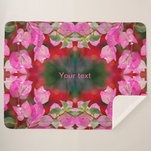 Bougainvillea Blume Sherpadecke (Vorderseite (Horizontal))