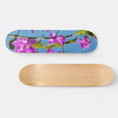 Bougainvillea-Blume Skateboard (Horizontal)