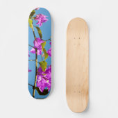 Bougainvillea-Blume Skateboard (Vorderseite)
