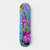 Bougainvillea-Blume Skateboard (Vorne)
