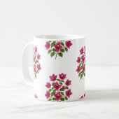 Bougainvillea Blume Tasse (Vorderseite Links)