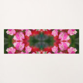 Bougainvillea Blume Yogamatte (Rückseite (Horizontal))