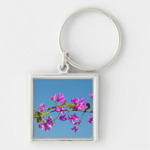 Bougainvillea-Blüten Schlüsselanhänger