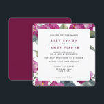 Bougainvillea Burgundy Pink Green Floral Wedding I Einladung<br><div class="desc">Eine elegante Hochzeitseinladung mit einem mediterranen Bougainvillea Zweig in Rosa und Bordeaux mit etwas Grün. Wenn Sie Änderungen am Design benötigen,  wie z.B. Farbe,  Text oder Schriftart,  kontaktieren Sie uns bitte unter seamistmail@gmail.com. Wir Liebe sind Teil Ihrer glücklichen Erinnerungen.</div>