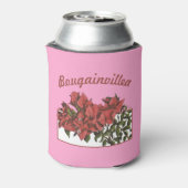 Bougainvillea Can Cooler Dosenkühler (Kanne Rückseite)