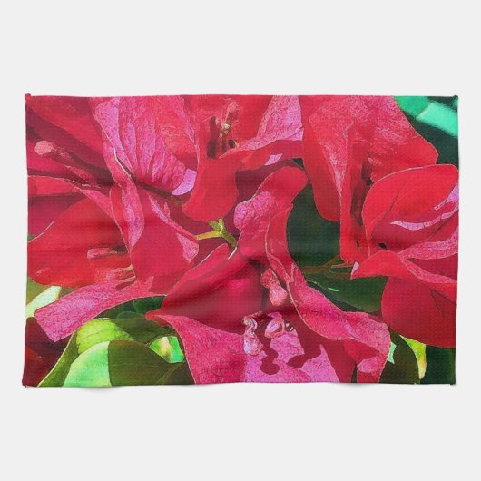 Bougainvillea Closeup Küchentücher (Horizontal)