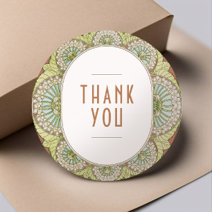 Bougainvillea Danke Sticker Art Nouveau