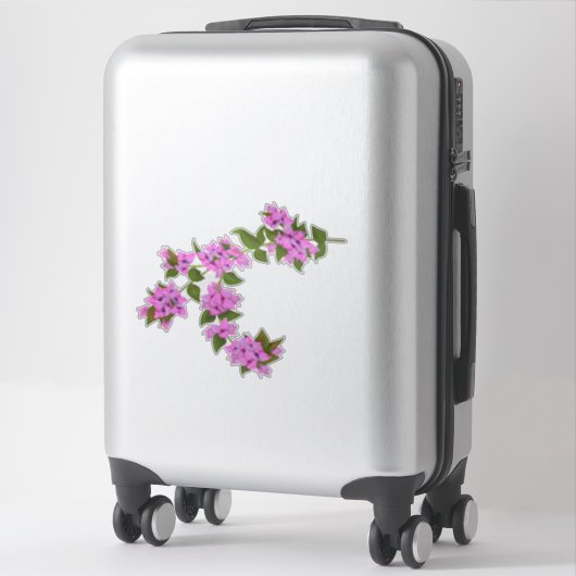 Bougainvillea decal aufkleber (Koffer)