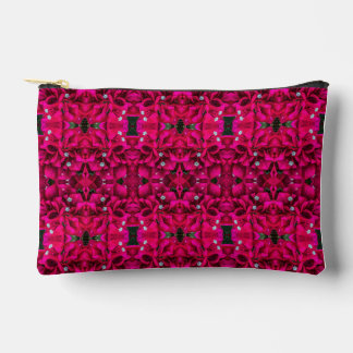 Bougainvillea Deep Pink Accessory Pouch  Zubehörtasche