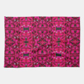 Bougainvillea Deep Pink Kitchen Towels Geschirrtuch (Horizontal)
