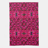 Bougainvillea Deep Pink Kitchen Towels Geschirrtuch (Vertikal)