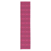 Bougainvillea Deep Pink Table Runner Kurzer Tischläufer (Vorderseite)