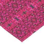 Bougainvillea Deep Pink Table Runner Kurzer Tischläufer (Ecke)