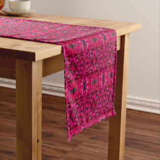 Bougainvillea Deep Pink Table Runner Kurzer Tischläufer