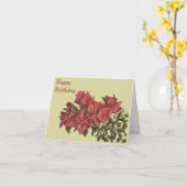 Bougainvillea Faltkarte Karte (Gelbe Blume)