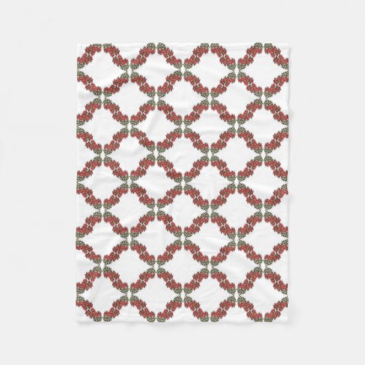 Bougainvillea Fleece Blanket (Vorderseite)