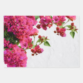 Bougainvillea Floral Griechische Insel am Mittelme Geschenkpapier Set (Vorderseite 2)