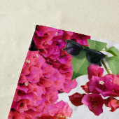 Bougainvillea Floral Griechische Insel am Mittelme Strandtuch (Beispiel)