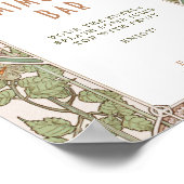 Bougainvillea Foto Gästebuch Vintag 1920 (Ecke)