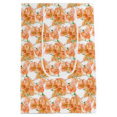 Bougainvillea-Gastgeschenk Hochzeit Mittlere Geschenktüte (Rückseite)