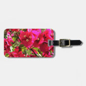 Bougainvillea Gepäckmarke Gepäckanhänger (Vorderseite horizontal)