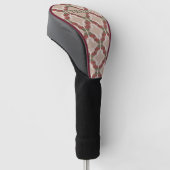 Bougainvillea Golf Head Cover Headcover (angewinkelt)