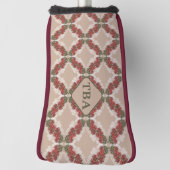 Bougainvillea Golf Putter Cover Headcover (Rotieren 90)