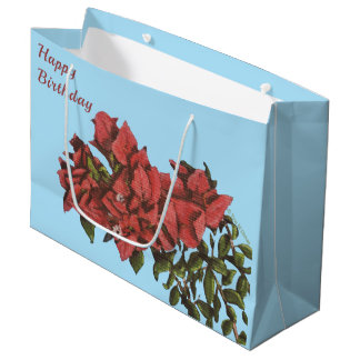 Bougainvillea Große Geschenktasche Geschenktüte