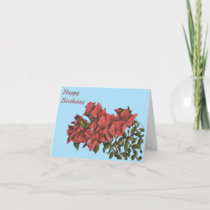 Bougainvillea-Grußkarte Karte