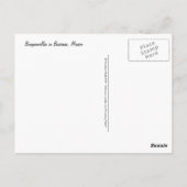 Bougainvillea in Bucerias Postkarte (Rückseite)